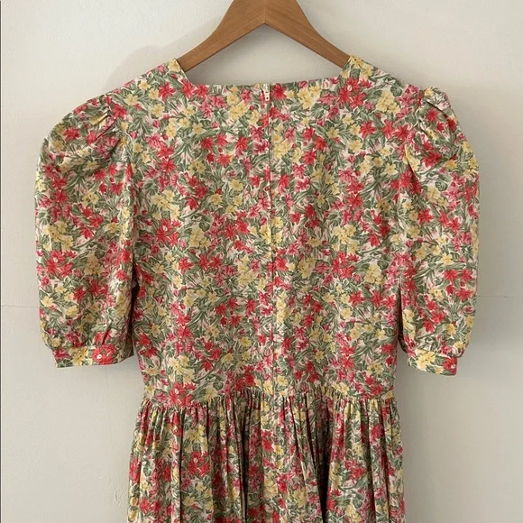 Vintage 80s Laura Ashley Dress - Picture 7 of 8